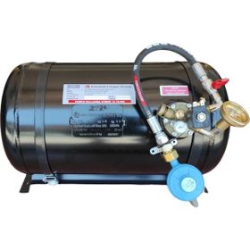 7A Mühendislik Yatay 40 Litre Tak Kullan Hazır Set Karavan LPG Tankı