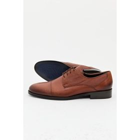 7ADIMDAAŞK 002Y23E4065 Taba Casual Hakiki Deri Erkek Klasik Ayakkabı