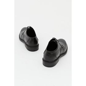 7ADIMDAAŞK 031K23E5779 Siyah Renk Hakiki Deri Erkek Günlük Ayakkabı