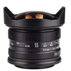 7artisans 7.5 mm Canon EOS-M Mount F2.8 APS-C Fisheye Fixed Lens