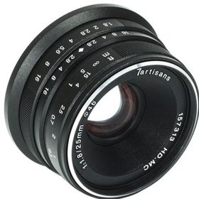 7artisans Fuji FX-Mount 25 mm F1.8 Manual Focus Prime Fixed Lens