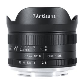7Artisans MF 7.5mm f/2.8 Mark II Fisheye Fujifilm Lens