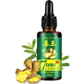 7Days 3x 30 ml Zencefil Yağı Saç Büyüme Kaybı Tedavi Serumu