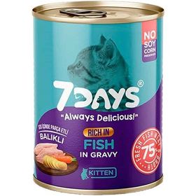 7Days 415 gr Balıklı Yavru Kedi Konservesi