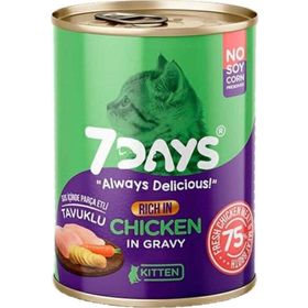 7Days 415 gr Tavuklu Yavru Kedi Konservesi