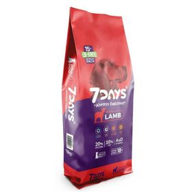 7Days Kuzu Etli 18 kg Yetişkin Köpek Maması
