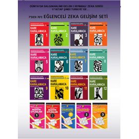 7'den 70'e Eğlenceli Zeka Seti 17 kitap - Kolektif