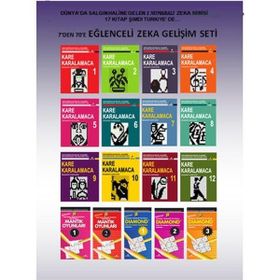 7'den 70'e Eğlenceli Zeka Seti 17 kitap - Kolektif