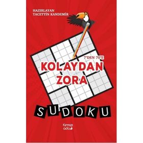 7’den 70’e Kolaydan Zora Sudoku Renkli Basım - Kırmızı Ada Yayınları