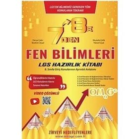 7'den 8'e Lgs Fen Bilimleri Hazırlık Kitabı-Omega Yayınları
