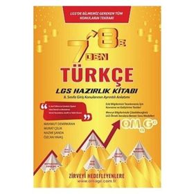 7'den 8'e Lgs Türkçe Hazırlık Kitabı-Omega Yayınları