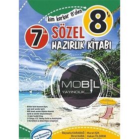 7'den 8'e Sözel Hazırlık Kitabı Mobil Yayınları