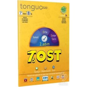 7'den 8'e Tost 7,5 2. Adım Deneme Tonguç Akademi Yayınları