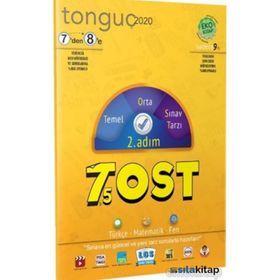 7'den 8'e Tost 7,5 2. Adım Deneme Tonguç Akademi Yayınları