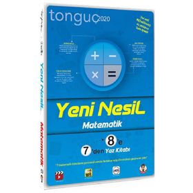 7'den 8'e Yeni Nesil Matematik Yaz Kitabı-Tonguç Akademi Yayınları