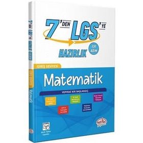 7'den LGS'ye Hazırlık Matematik Editör Yayınları