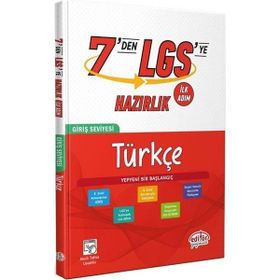 7'den LGS'ye Hazırlık Türkçe Editör Yayınları