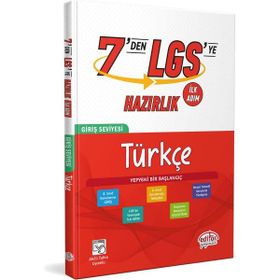 7'den LGS'ye Hazırlık Türkçe Editör Yayınları