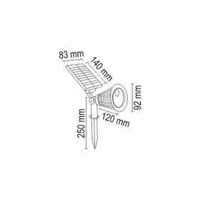 7w Solar Led Aydınlatma