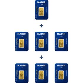7X2.5 gr 24 Ayar Külçe Altın