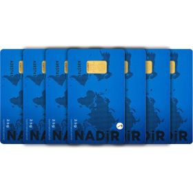 7X2.5 gr 24 Ayar Külçe Altın
