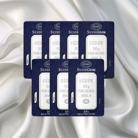 7X50 gr Külçe Gümüş