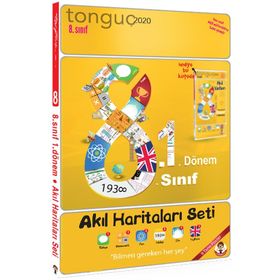 8.1 Akıl Haritaları Seti Tonguç Akademi Tonguç Yayınları