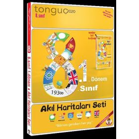 8.1 Akıl Haritaları Seti Tonguç Akademi Tonguç Yayınları