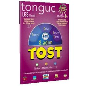 8 Adım LGS Tost Seti - Tonguç Akademi Yayınları