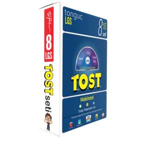8 Adım LGS Tost Seti - Tonguç Akademi Yayınları