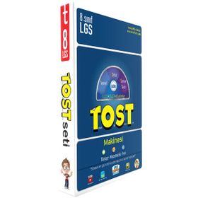 8 Adım LGS Tost Seti - Tonguç Akademi Yayınları