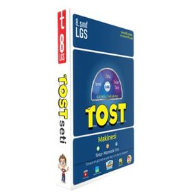 8 Adım LGS Tost Seti - Tonguç Akademi Yayınları