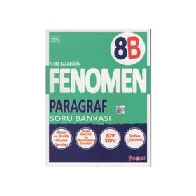 8 B Paragraf Soru Bankası Fenomen Yayınları