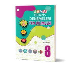 8 Fen Bilimleri Denemeleri Gama Yayınları