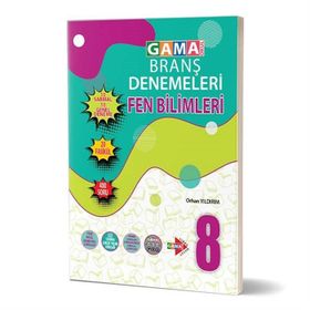 8 Fen Bilimleri Denemeleri Gama Yayınları