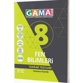 8 Fen Bilimleri Tekrar Testleri Gama Yayınları