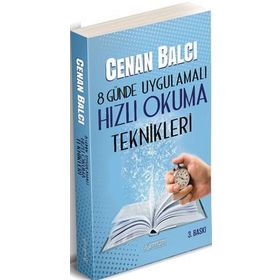 8 Günde Uygulamalı Hızlı Okuma Teknikleri Cenan Balcı Kumran Yayınları