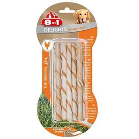 8 in 1 Delights Bones Köpekler için 10'lu 55 gr Ağız Bakım Çubuğu