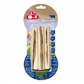 8 in 1 Delights Sticks Biftekli 3x75 gr Köpek Kemik Ödülü