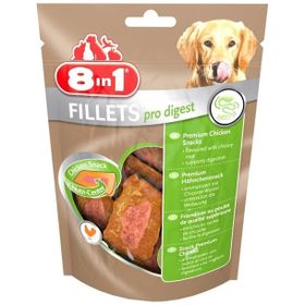 8 in 1 Pro Digest Sindirim Sistemi Destekleyici 80 g Tavuk Filetolu Köpek Ödülü