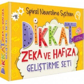 8 kitaplı Dikkat Zeka ve Hafıza Geliştirme Seti Damla Yayınevi