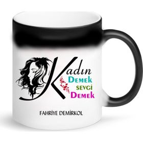 8 Mart Kadınlar Günü Kupa Bardak
