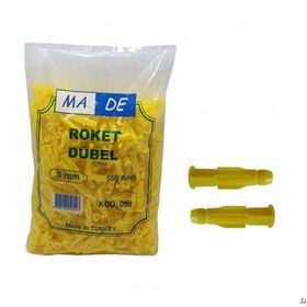 8 mm 500 Adet Roket Dubel