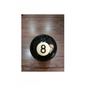 8 Numara 57,2 mm Amerikan Siyah Bilardo Topu