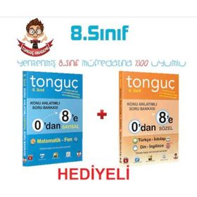 8. Sınıf 0’dan TEOG-1’e Konu Anlatımlı Soru Bankası - Tonguç Komisyon