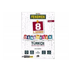 8.sınıf 1.dönem Fenomen Türkçe Denemesi - Günay Yayınları