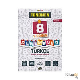 8.sınıf 1.dönem Fenomen Türkçe Denemesi - Günay Yayınları