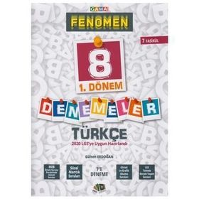 8.sınıf 1.dönem Fenomen Türkçe Denemesi - Günay Yayınları