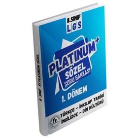 8. Sınıf 1. Dönem LGS Platinum Sözel Soru Bankası-Fi Yayınları