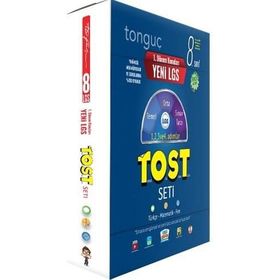 8. Sınıf 1. Dönem LGS Tost Seti Tonguç Akademi Yayınları